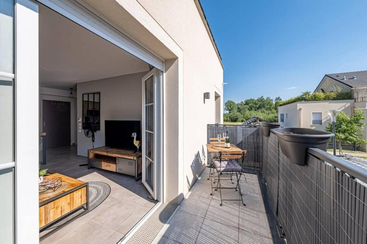 F2 Cozy Pour 4 Proche Disneyland - Fairytale Factory Villeneuve-Saint-Denis Dış mekan fotoğraf